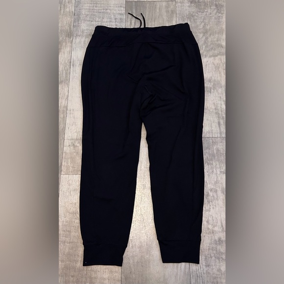 Yogalicious Lux Avenue Black Side Zip Pocket Jogger Pants Size XL EUC - Picture 5 of 6